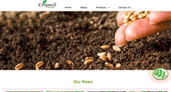 Desktop Screenshot of cropwellseeds.com